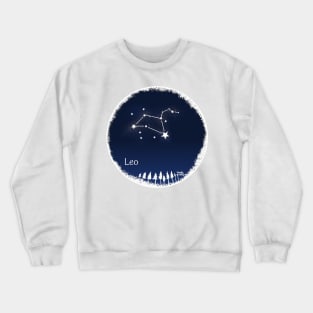 Leo horoscope - zodiac - tarot reading Crewneck Sweatshirt